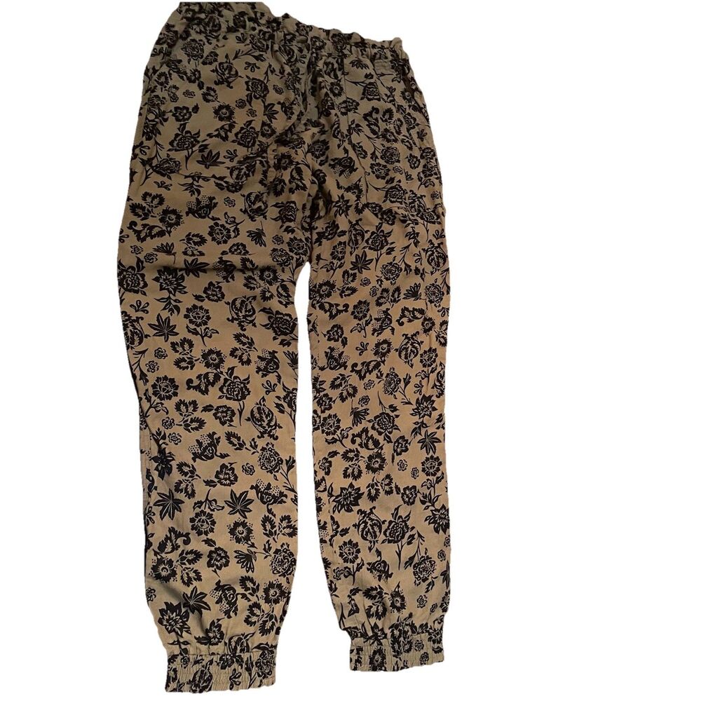 Wilfred Free Aritzia Freestyle Pant Viscose Ramie Floral Jogger Size XS Downtown - Picture 2 of 8